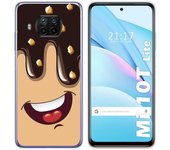 Tumundosmartphone Funda Gel Tpu para Xiaomi Mi 10T Lite diseño Helado Chocolate Dibujos