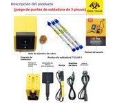 OSS T12Plus 75W Smart Digital Display Soldering Station Suitable for Mobile Phone Repair Heating Repair Soldering Station Tools