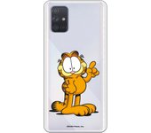 Funda original compatible con Samsung Galaxy A71 - Garfield Expresivo