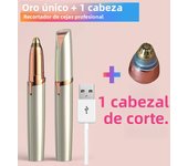 USB Electric Eyebrow Trimmer Makeup Painless Eye Brow Epilator Mini Shaver Razors Portable Facial Hair Remover Women Depilator