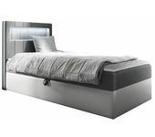 Cama continental Baltimore 169 , Muebles ES, Somieres, Cuero ecológico, 212 x 82 x 115cm