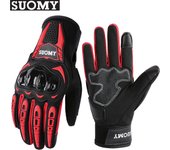 Suomy Motorcycle Gloves Winter Keep Warm New Waterproof Motocross Motorbike Racing Riding Gloves Sports Touch Screen M-XXL