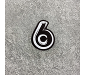 1PC 0123456789 Black Number Motorcycle Stickers Waterproof Motorbike Fuel Tank Helmet Electric Scooter Car Window Vinyl Decals
