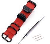 Nylon strap for G-shcok DW-5600 6900 GA-110 GW-M5610 DW-9052/GLS-8900 series strap + 16mm terminal