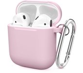 Silicone Cases For AirPods 1st 2nd gen Cover Protective Wireless Bluetooth Earphones Case For Apple AirPods 1 2 Case Accessories