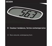 Bascula de Baño Digital, Bascula Grasa Corporal y Muscular con App,  Bascula Inteligente para Fitness, 24 Monitores de Composición Corporal Peso IMC Muscular