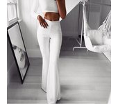 Yoga Flare Leggings Women Fitness Push Up High Waiste Wide Leg Seamless Workout Pants Gym Elastic Tights Exercise Sport Pant