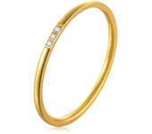 Anillo de Mujer sin Gota pigmentado Anillo Chapado Juego de 9