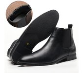 Size 7~13 Men Chelsea Boots Italian Style Ankle Boots soft leather Men Boots