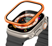 Tempered Glass for Apple Watch Ultra 2 49mm, Screen Protector, Metal Frame, Anti-Scratch, iWatch Series Ultra, 49 mm Accessories
