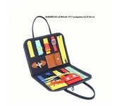 Montessori Travel Toy Felt Activity Quiet Books Busy Board Activity Educational Sensory Learning Book