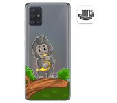 Tumundosmartphone Funda Gel Transparente para Samsung Galaxy A51 diseño Mono Dibujos