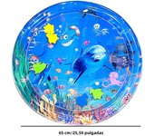 Baby Playing Water Mat PVC Inflatable Water Sensory Play Mat For Kid Safety Cushion Ice Mat Cat Dog Activity Playmat Toddler Toy