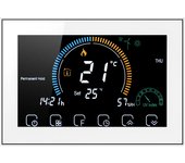 TUYA Wi-Fi Smart Large Colorful Screen Room Programmable Air Thermostat WIFI for Switch Heating Cooler Bridge Voice Alexa