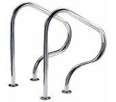 Suinga Escalera para Piscina con Rebosadero y Curvatura Variable - 800x800mm