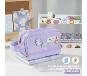 Large Capacity Pencil Case Kawaii Three-Layer Pen Bag Ins Korean Stationery Pencil Pouch Back to School Supplies for Students