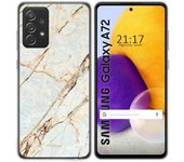 Tumundosmartphone Funda Gel Tpu para Samsung Galaxy A72 diseño Mármol 13 Dibujos