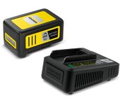 Kärcher - Cargador y batería de 18 V 5.0 Ah, Cargador y batería - 2.445-063.0