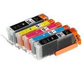 CANON PGI-570XL/CLI-571XL PACK 5 tintas compatibles MG-5850 / MG-6850 / MG-7750 SERIES