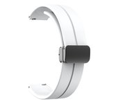 1pc 16mm Men Women Watch Band for HUAWEI TalkBand B6/B3 Folding Buckle Silicone Smartwatch Accessories Wristbands