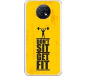 Funda compatible con Xiaomi Redmi Note 9T 5G - Be Unique Funda Gel get fit
