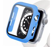 Tempered Glass+cover For Apple Watch Accessories 45mm 41mm 44mm 40mm 42mm Screen Protector Apple watch Case serie 9 4 5 6 SE 7 8