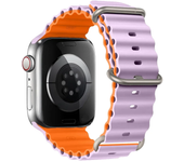 Silicone Strap For watch band 44mm 40mm 49mm 45mm 41mm 38mm accessorie correa bracelet iWatch Ultra 2 series 7 6 5 se 8 9