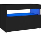 vidaXL Mueble de TV con luces LED color 60x35x40 cm, Mueble de Salon, Mueble TV, Mueble TV salon, Mesa de TV, Mueble tele