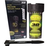 Bullpadel Pascal Box 3B - Sistema Inflador Completo y de Alta Precisión para Pelotas de Pádel y Tenis