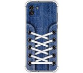 Funda Silicona Antigolpes para Samsung Galaxy A03 diseño Zapatillas 01 Dibujos