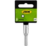 Vaso hexagonal de 50mm. de largo con ¼" de 5mm. | JBM10266