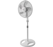 Jata Ventilador de Pie, 50 W, 5 Aspas de 43 cm de diámetro, Oscilante, 3 Velocidades, Altura Ajustable 130 cm, Silencioso - JVVP3050