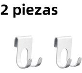 1/3pcs Aluminum Hook Shower Glass Door Hook Free Hole Towel Rack Hanger Key Organizer Bathroom plug Shaver Storage Holder Hook