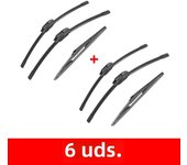 1/2/3/4/6PCS Car Wiper For Mazda 3 BL Hatchback 2010-2013 Front Rear Wiper Blades Brushes Auto Accessories 2010 2011 2012 2013