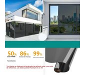Protect the privacy of insulated glass film home windows balconies sunscreens one-way mirrors window film stickers
