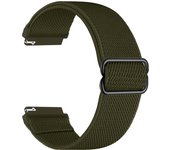 20mm 22mm Elastic Nylon Loop Strap for Samsung Galaxy Watch 4 5 6 7 40/44mm Pro Calssic 42/46mm Band Huawei Gt2/3 Amazfit Gts2/4