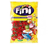 Fini Golosinas caramelos de goma Bolsa de 250u gran surtidos de modelos a elegir fresas salvajes,dedos brillos,dentaduras,huevos fritos,melones,tropy jelly,moras,melecoton,ladrillos,gusanos,huesos brillo,cerezas,beso,botella cola,calaveras,pulpos etc...