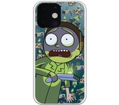 Funda original compatible con iPhone 13 Mini - Rick y Morty Morty Smith
