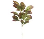 Poenia Arte Floral - Rama de Hojas Magnolia 47.5cm 2pcs - Decoración Floral Realista