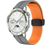 22mm 20mm Magnetic Buckle Soft Silicone Strap For HUAWEI WATCH 4 Pro GT 2 3 SE 46MM 42MM / Runner / Ultimate Wrist Band Bracelet