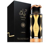 Perfume árabe de hombre Teriaq Intense Lattafa 100ml, Fragancia masculina especiada, amaderada, intensa Colonia de hombre oriental duradera, lujosa, sensual NOVEDAD