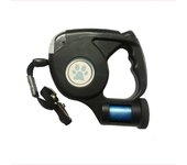 Pet Leash 4.5M Multifunctional LED Flashlight Extendable Retractable Dog Lead Animal Outdoor Walking Supplies