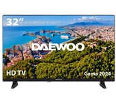 Tv daewoo 32pulgadas led hd - 32de14hl - hdmi - usb - tdt2 - satelite - modo hotel