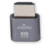 Microconnect Cable HDMI 4K Conector Dummy Gris para Televisión