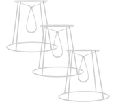 3pcs Lamp Shade Frame Metal Lampshade Rack Table Lamp Shade Frame DIY Lamp Frame