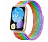 Magnetic band For Huawei Watch FIT 2 Strap stainless steel watchband metal Loop belt correa bracelet Huawei Watch fit2 new Strap