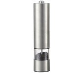 Molinillo de pimienta eléctrico ajustable, herramienta de cocina y Gadget, lavado a mano, acero inoxidable