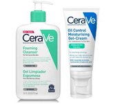 Pack Foaming cleanser + Oil control crema hidratante Cerave