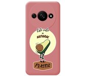 Tumundosmartphone Funda Silicona Líquida Rosa para Xiaomi Redmi A3 diseño Culo Natural Dibujos