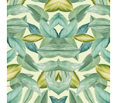 Papel Pintado Floral Hojas Tropicales